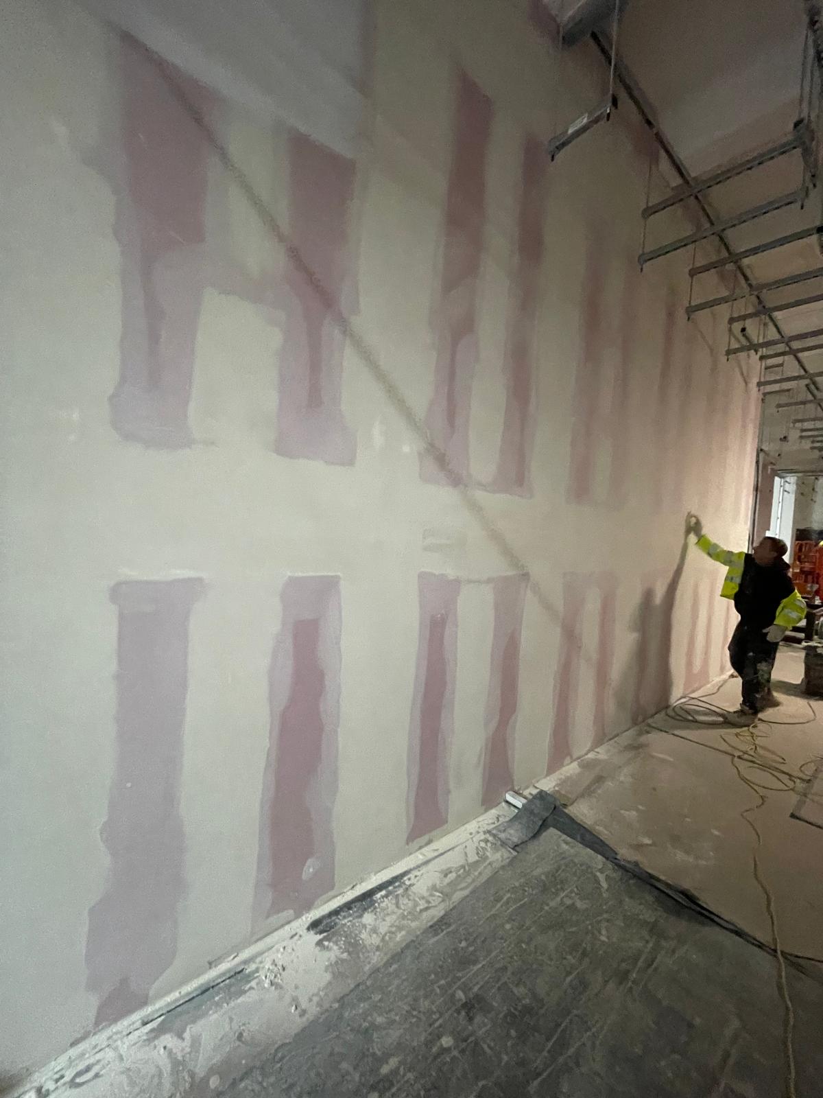 Taping Jointing and Plastering for Data Centres