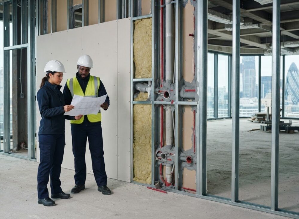 High-Performance Metal Stud Partition Contractor London: Commercial Specification Guide