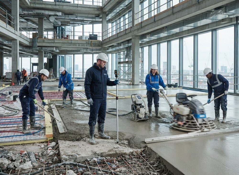 Floor Screeding Subcontractor: Scope, Systems and Site Coordination