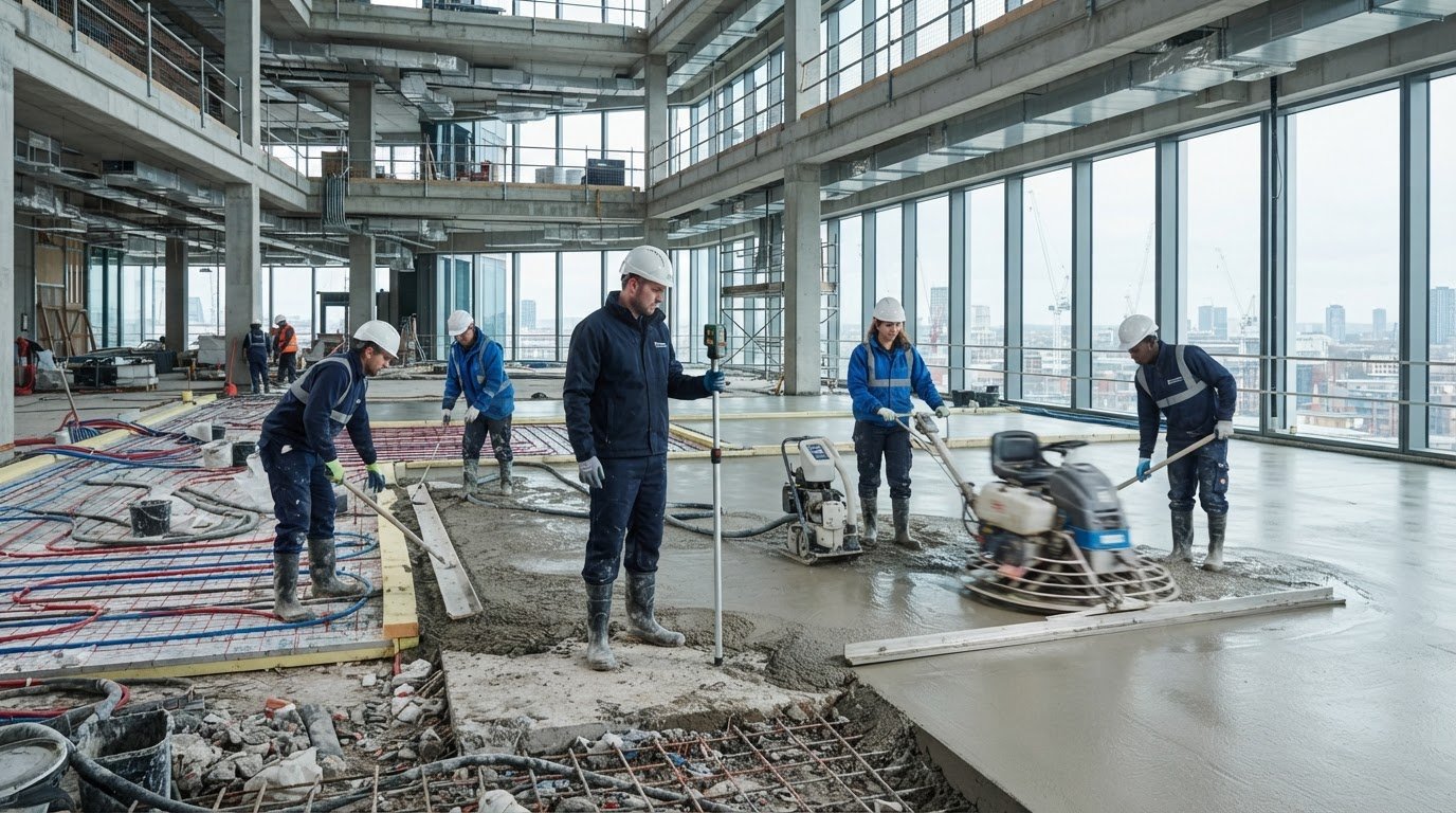 Floor Screeding Subcontractor: Scope, Systems and Site Coordination